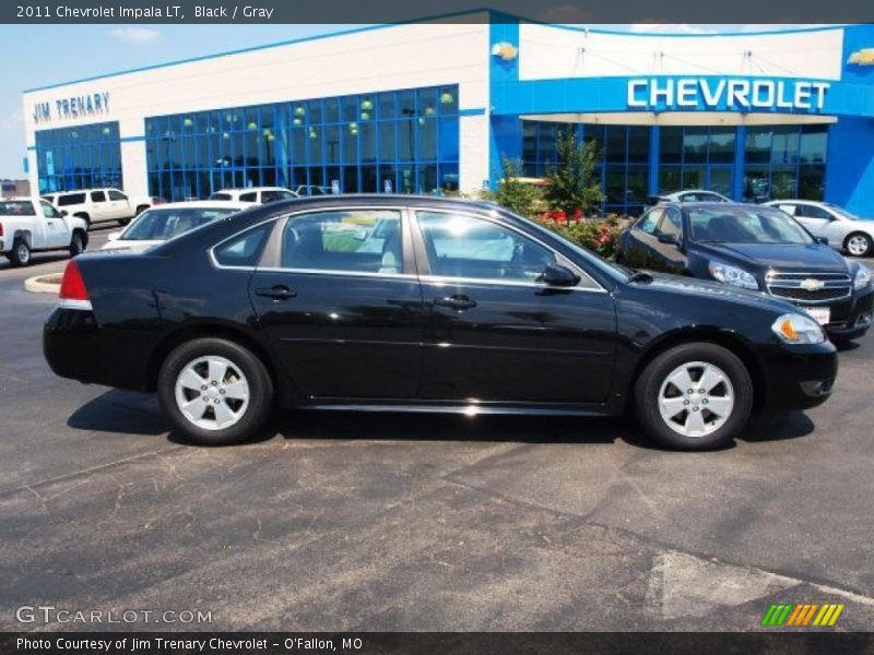 Black / Gray 2011 Chevrolet Impala LT