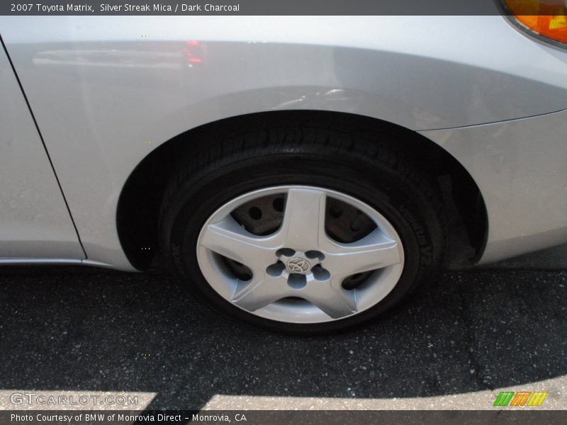 Silver Streak Mica / Dark Charcoal 2007 Toyota Matrix