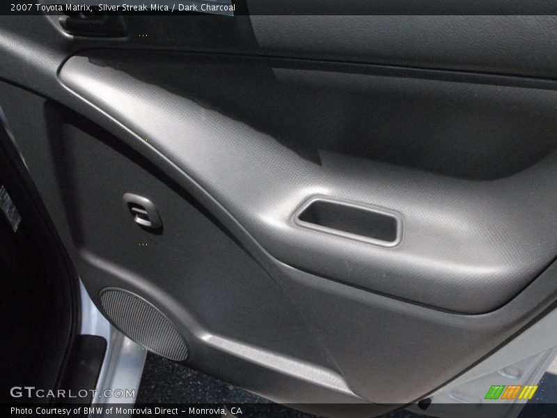Silver Streak Mica / Dark Charcoal 2007 Toyota Matrix