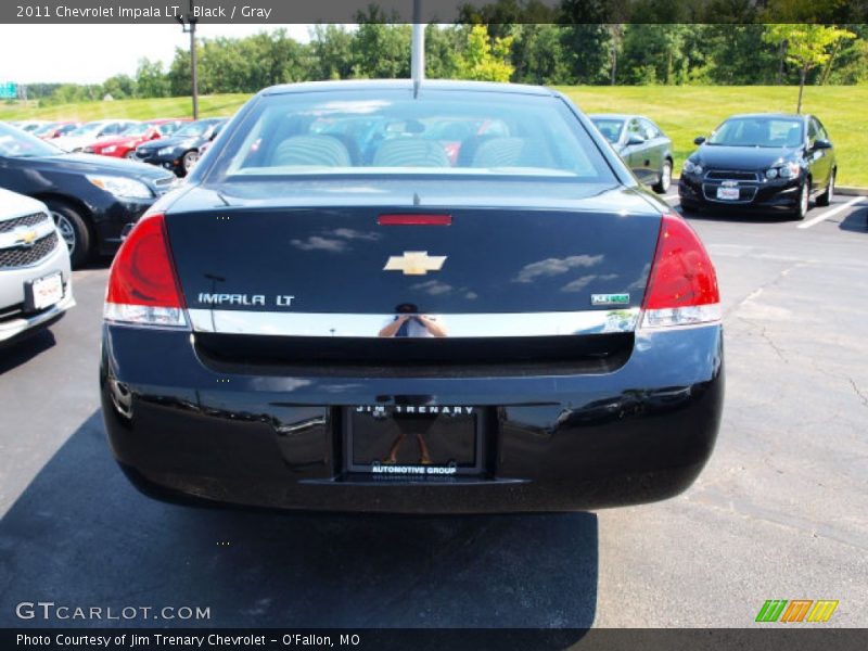 Black / Gray 2011 Chevrolet Impala LT