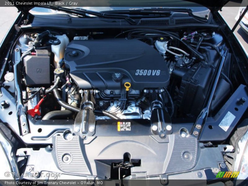 Black / Gray 2011 Chevrolet Impala LT