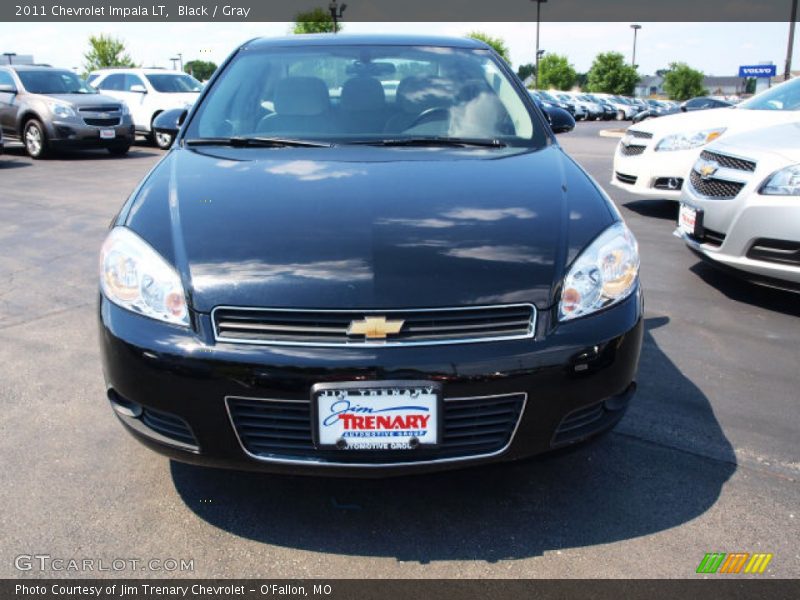 Black / Gray 2011 Chevrolet Impala LT