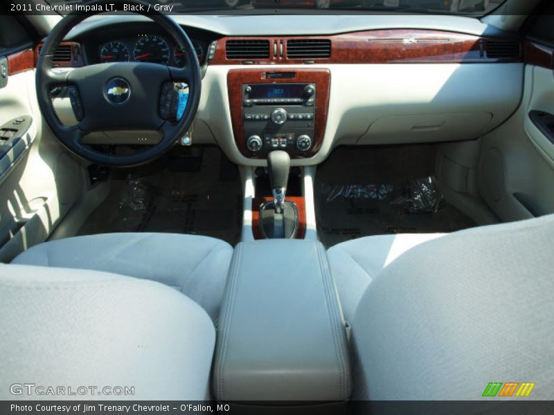 Black / Gray 2011 Chevrolet Impala LT