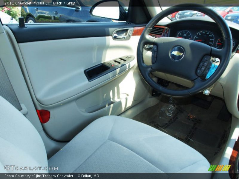 Black / Gray 2011 Chevrolet Impala LT