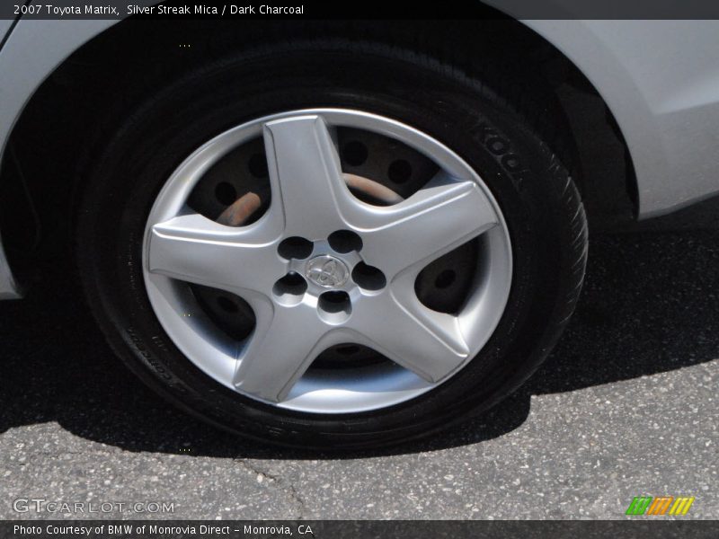 Silver Streak Mica / Dark Charcoal 2007 Toyota Matrix