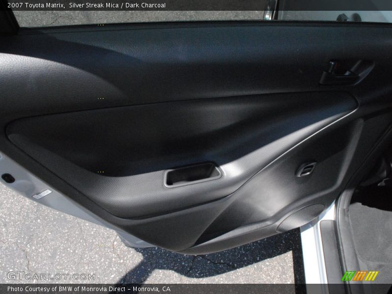 Silver Streak Mica / Dark Charcoal 2007 Toyota Matrix