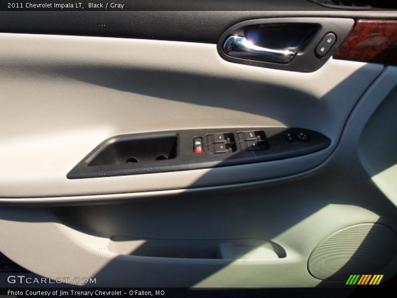 Black / Gray 2011 Chevrolet Impala LT