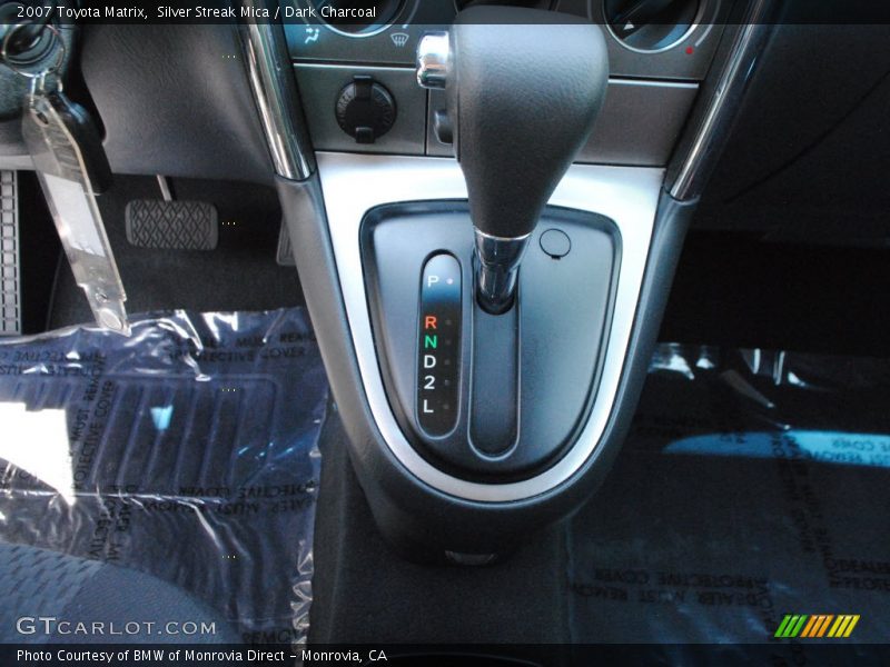 Silver Streak Mica / Dark Charcoal 2007 Toyota Matrix