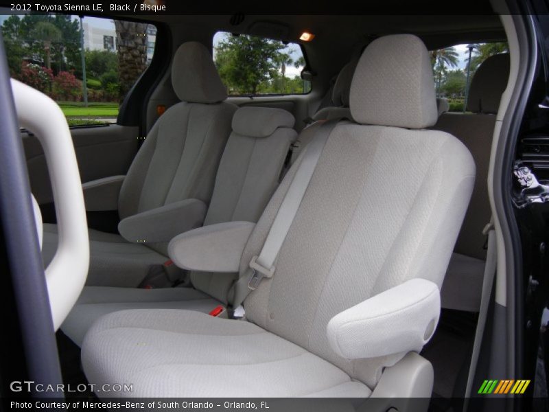 Black / Bisque 2012 Toyota Sienna LE