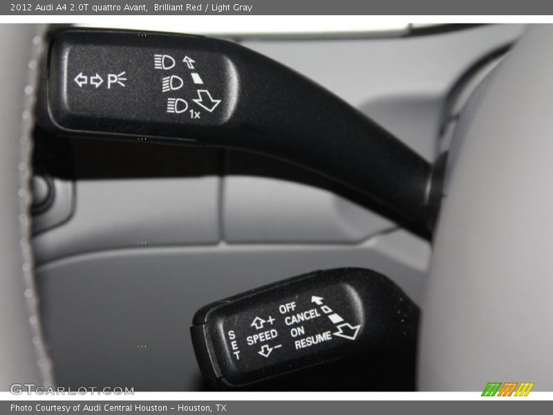 Controls of 2012 A4 2.0T quattro Avant