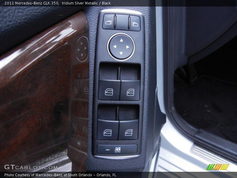 Iridium Silver Metallic / Black 2011 Mercedes-Benz GLK 350