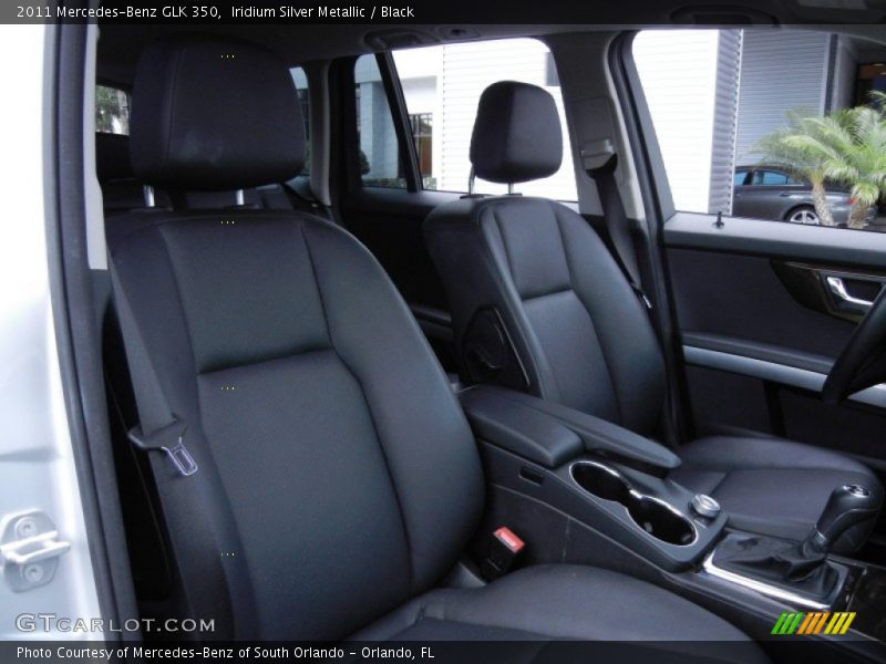 Iridium Silver Metallic / Black 2011 Mercedes-Benz GLK 350