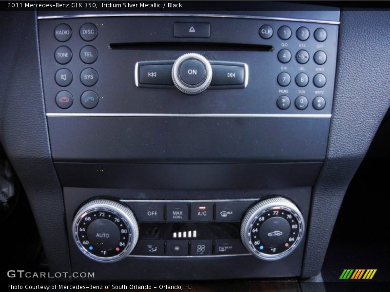 Iridium Silver Metallic / Black 2011 Mercedes-Benz GLK 350