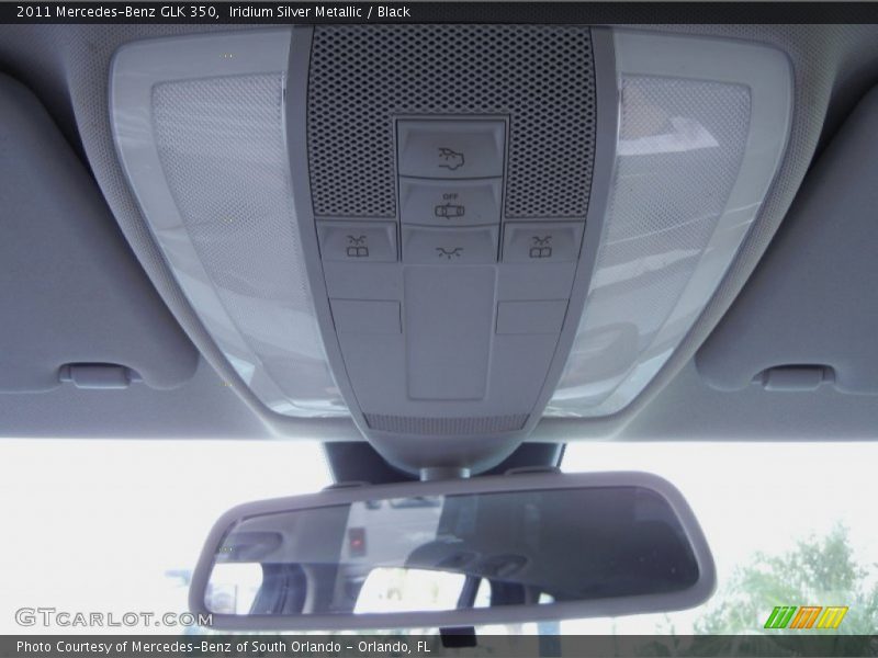Iridium Silver Metallic / Black 2011 Mercedes-Benz GLK 350