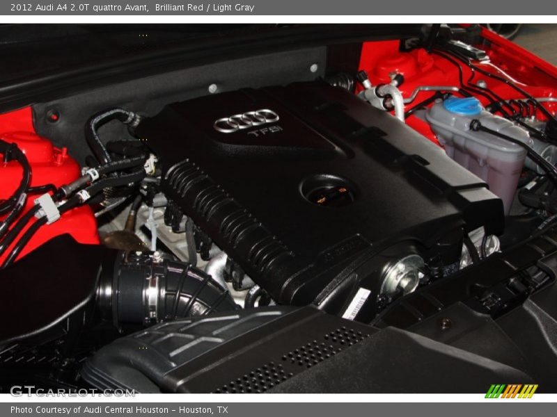  2012 A4 2.0T quattro Avant Engine - 2.0 Liter FSI Turbocharged DOHC 16-Valve VVT 4 Cylinder