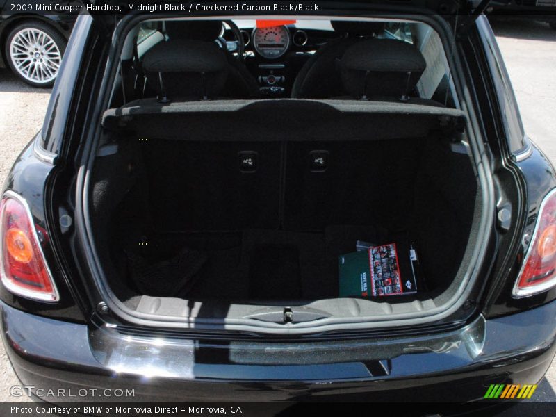 Midnight Black / Checkered Carbon Black/Black 2009 Mini Cooper Hardtop