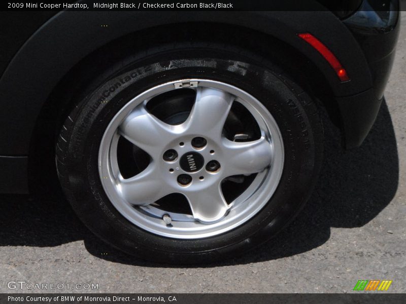 Midnight Black / Checkered Carbon Black/Black 2009 Mini Cooper Hardtop
