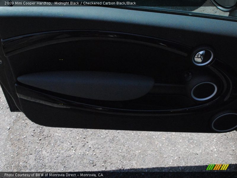 Midnight Black / Checkered Carbon Black/Black 2009 Mini Cooper Hardtop