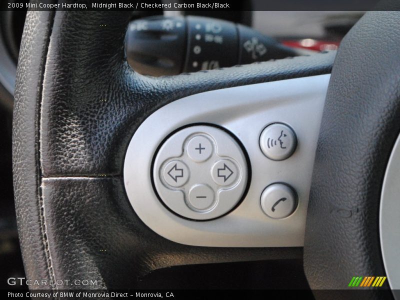 Midnight Black / Checkered Carbon Black/Black 2009 Mini Cooper Hardtop