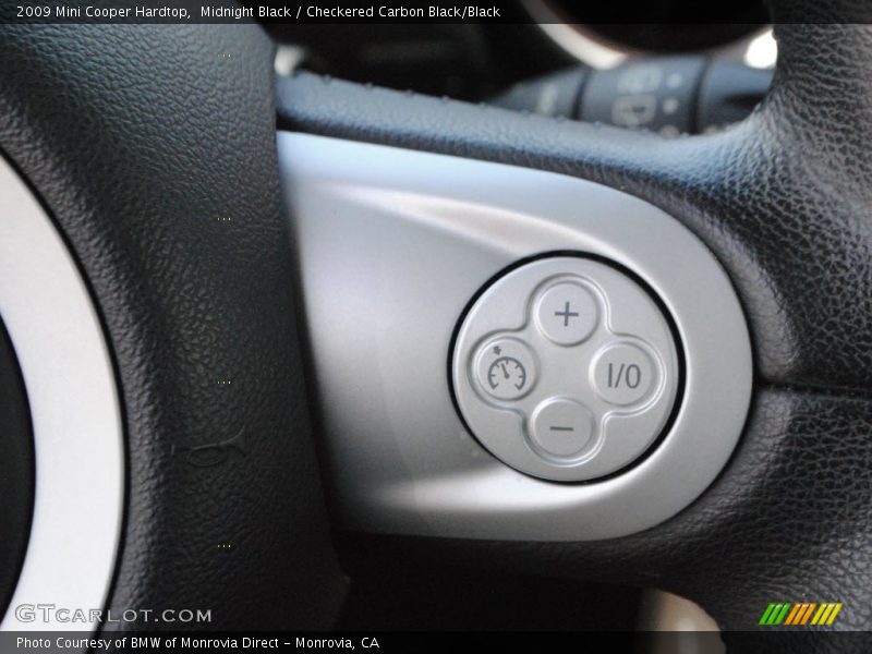 Midnight Black / Checkered Carbon Black/Black 2009 Mini Cooper Hardtop