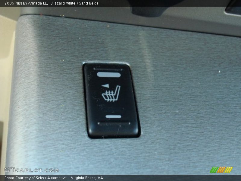 Blizzard White / Sand Beige 2006 Nissan Armada LE