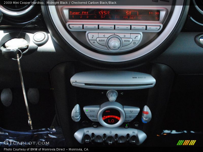 Midnight Black / Checkered Carbon Black/Black 2009 Mini Cooper Hardtop