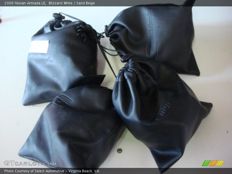 Blizzard White / Sand Beige 2006 Nissan Armada LE