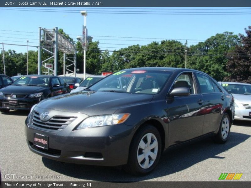 Magnetic Gray Metallic / Ash 2007 Toyota Camry LE