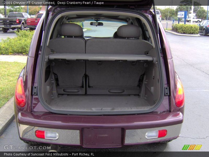 Deep Cranberry Pearl / Taupe 2001 Chrysler PT Cruiser Limited