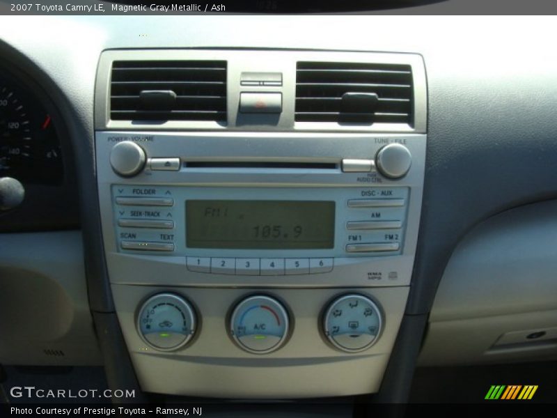 Magnetic Gray Metallic / Ash 2007 Toyota Camry LE