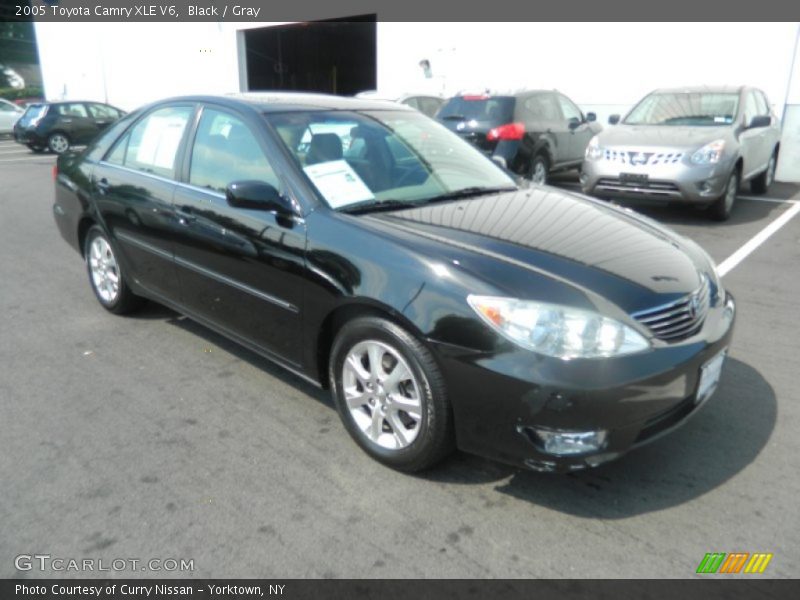 Black / Gray 2005 Toyota Camry XLE V6
