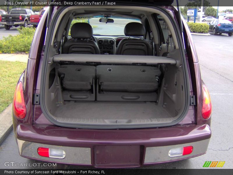 Deep Cranberry Pearl / Taupe 2001 Chrysler PT Cruiser Limited