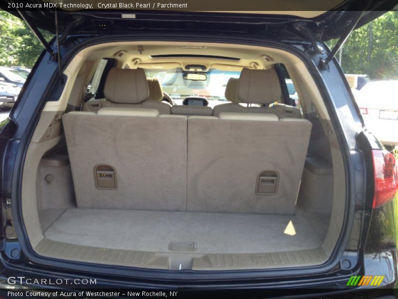 Crystal Black Pearl / Parchment 2010 Acura MDX Technology