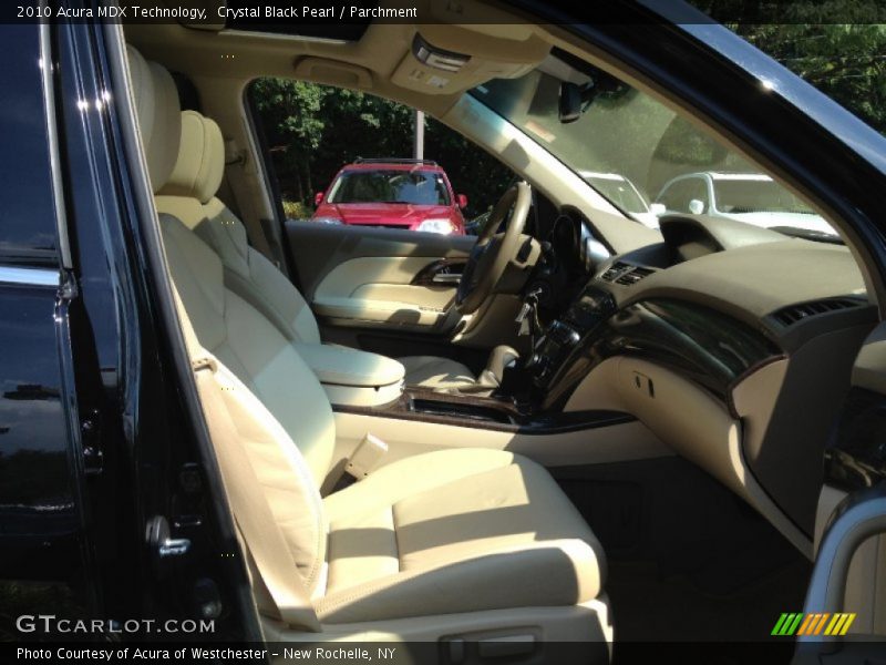 Crystal Black Pearl / Parchment 2010 Acura MDX Technology