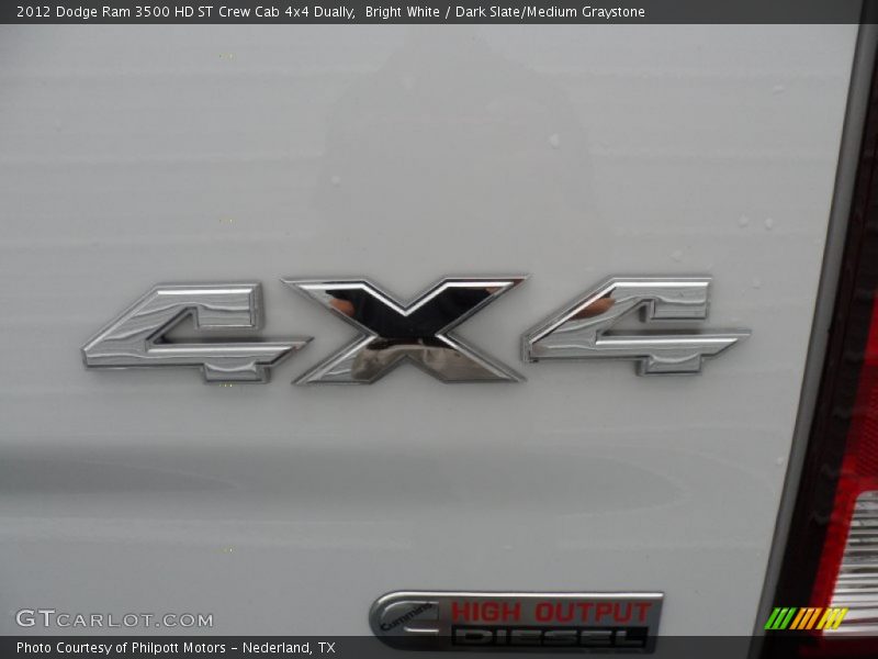 4x4 - 2012 Dodge Ram 3500 HD ST Crew Cab 4x4 Dually