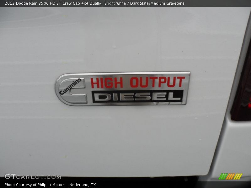 Cummins High Output Diesel - 2012 Dodge Ram 3500 HD ST Crew Cab 4x4 Dually