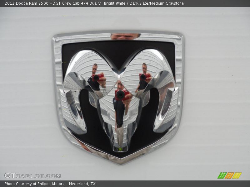 Ram logo - 2012 Dodge Ram 3500 HD ST Crew Cab 4x4 Dually