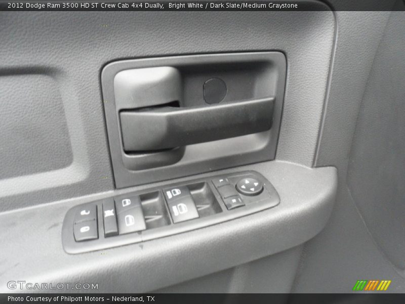 Bright White / Dark Slate/Medium Graystone 2012 Dodge Ram 3500 HD ST Crew Cab 4x4 Dually