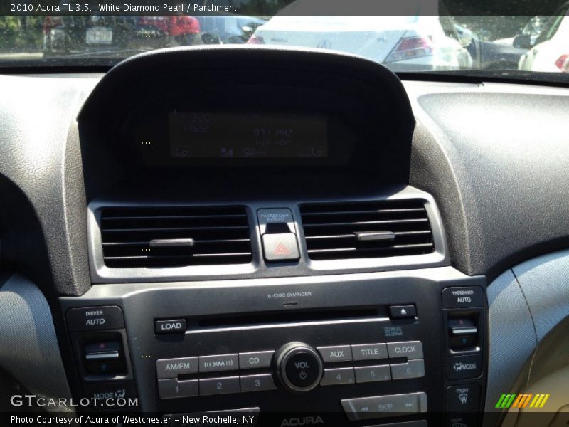 White Diamond Pearl / Parchment 2010 Acura TL 3.5