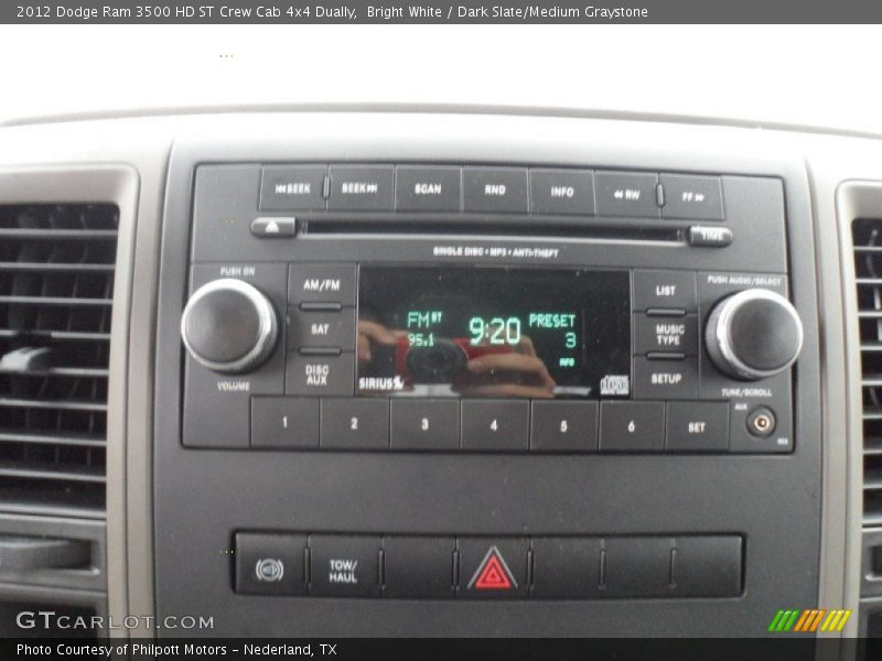 Bright White / Dark Slate/Medium Graystone 2012 Dodge Ram 3500 HD ST Crew Cab 4x4 Dually