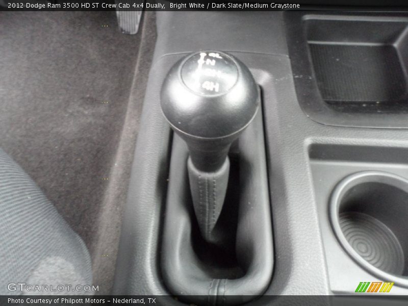 Bright White / Dark Slate/Medium Graystone 2012 Dodge Ram 3500 HD ST Crew Cab 4x4 Dually