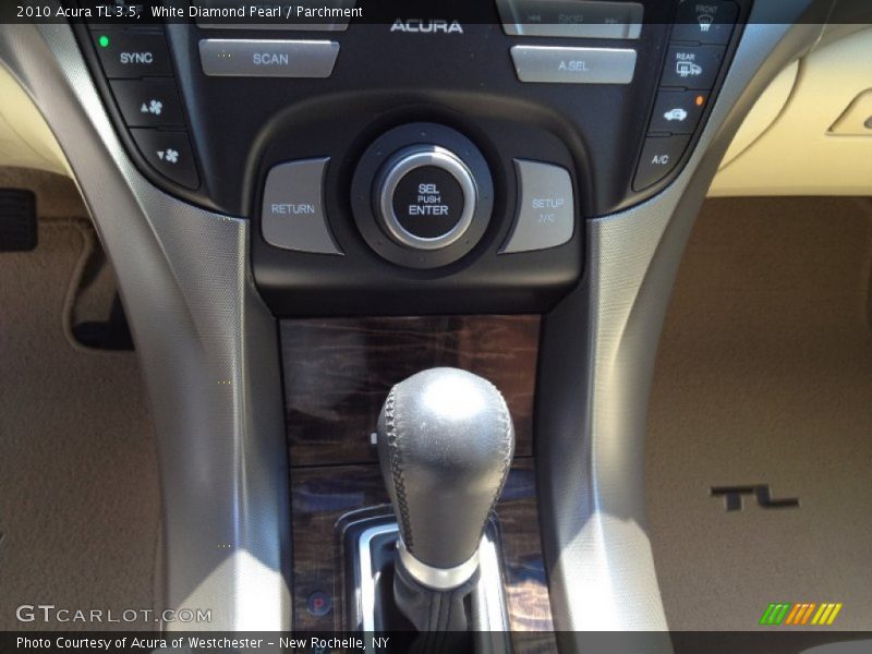 White Diamond Pearl / Parchment 2010 Acura TL 3.5
