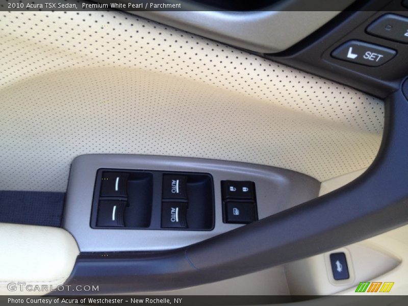 Premium White Pearl / Parchment 2010 Acura TSX Sedan