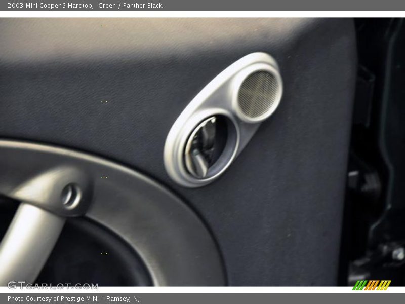 Green / Panther Black 2003 Mini Cooper S Hardtop