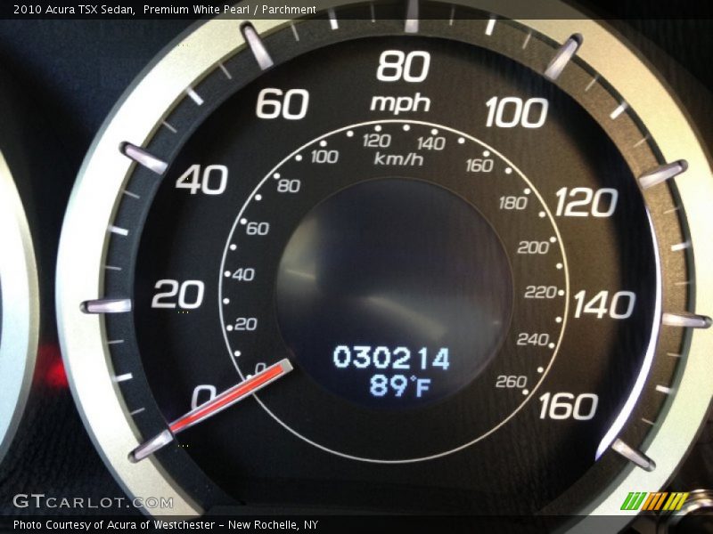 Premium White Pearl / Parchment 2010 Acura TSX Sedan