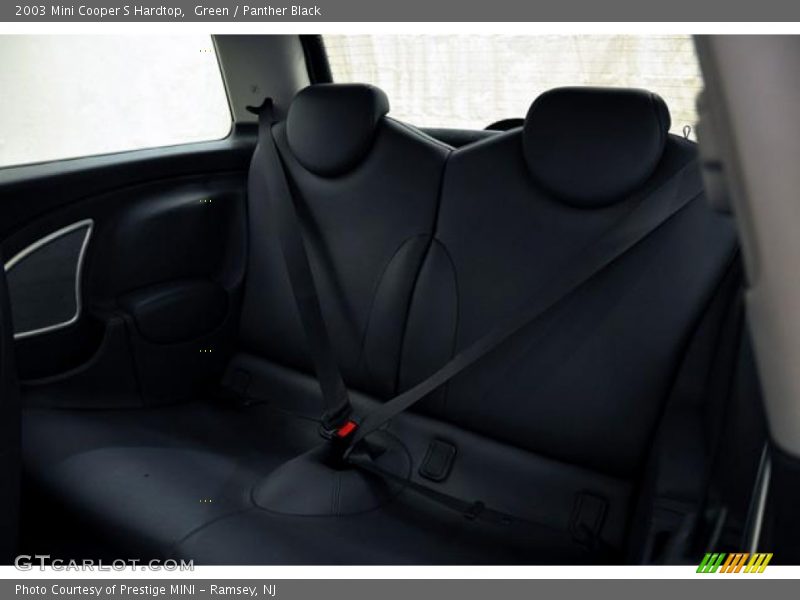 Green / Panther Black 2003 Mini Cooper S Hardtop