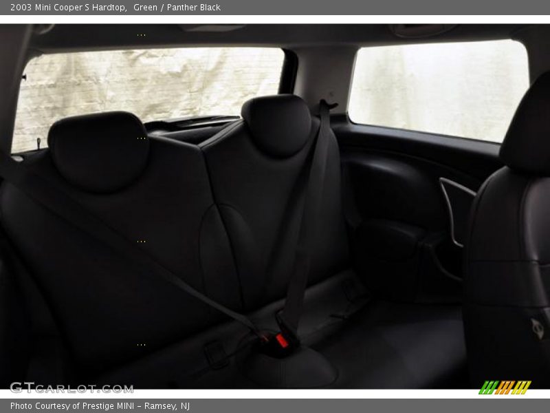 Green / Panther Black 2003 Mini Cooper S Hardtop