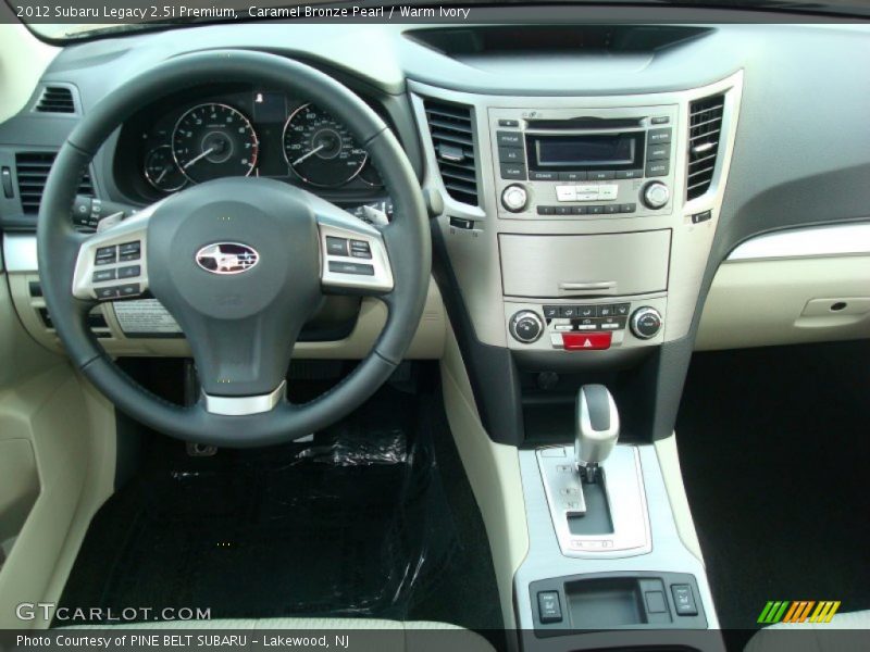 Caramel Bronze Pearl / Warm Ivory 2012 Subaru Legacy 2.5i Premium