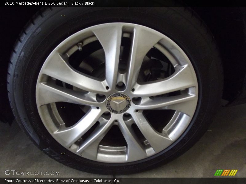 Black / Black 2010 Mercedes-Benz E 350 Sedan