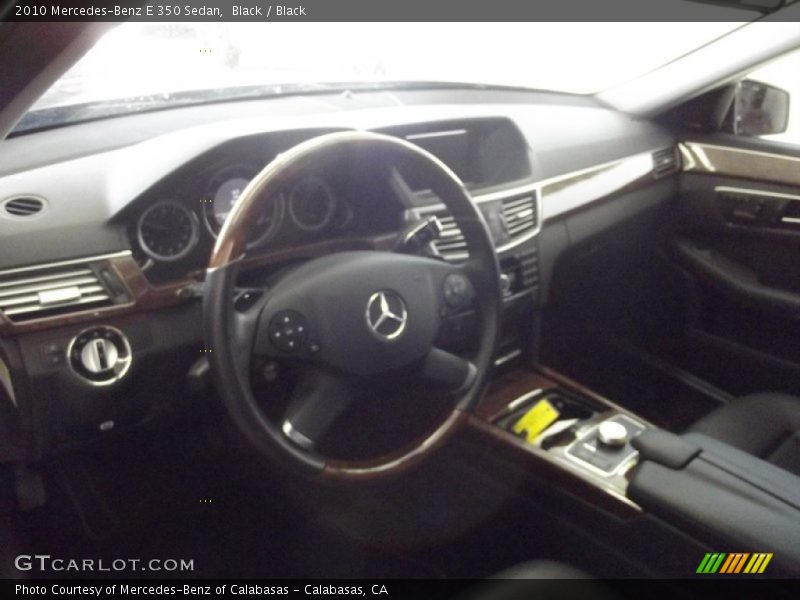 Black / Black 2010 Mercedes-Benz E 350 Sedan